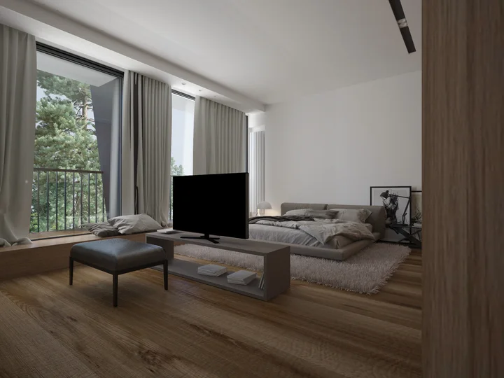 სახლის რეკონსტრუქცია წყნეთში — ვიზუალიზაციები
